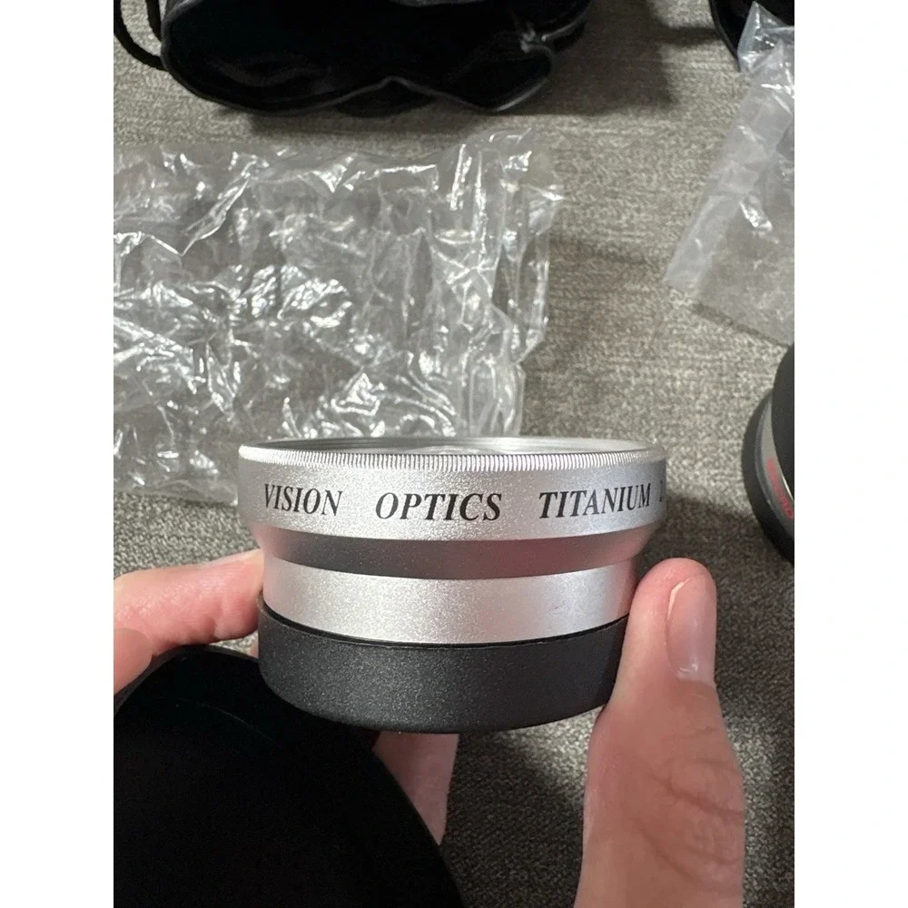 Vision Optics Titanium 2.0x Tele AUX Conversion Lens 0.48x‎ Macro Wide